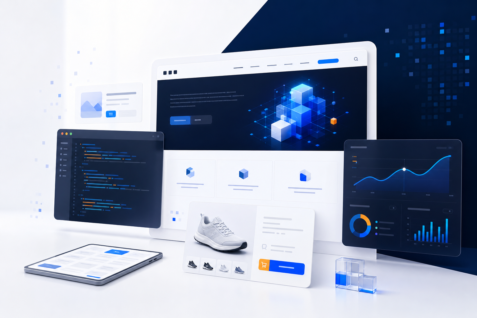 Pixel TechnoSol Dashboard Preview